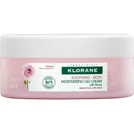 Klorane Peony Soothing Body Moisturizing Gel Cream 200ml