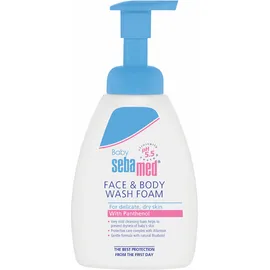 SEBAMED Baby Face & Body Wash Foam, Ήπιος Αφρός Καθαρισμού - 400ml