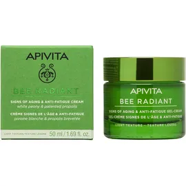 Apivita Bee Radiant (Gr New) Signs Of Aging Anti Fatigue Cream Gel Light 50ml