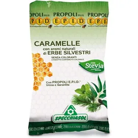 SPECCHIASOL Καραμέλες Λαιμού με Πρόπολη, Άγρια Βότανα - 67,2gr