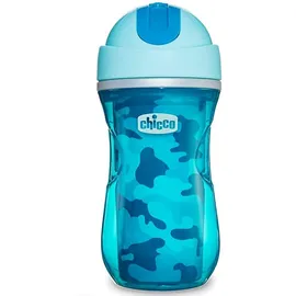 CHICCO Sport Cup Blue Camo 14m+ - 266ml