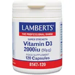 Lamberts Vitamin D3 2000 IU 50mg 120caps