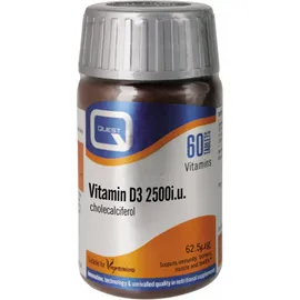 QUEST Vitamin D3 2500i.u.- 60tabs