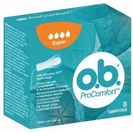 O.B. ProComfort Super, Ταμπόν για Μεγάλη Ροή - 8τμχ