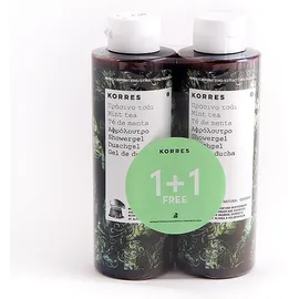 Korres αφρόλουτρο πράσινο τσάι 250ml 1+1 δώρο