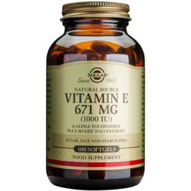 Solgar Vitamin E 1000IU 100caps