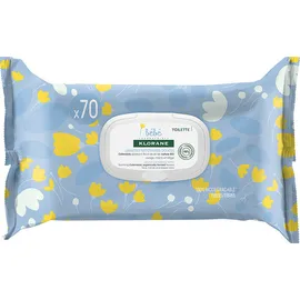 Klorane Bebe Gentle Cleansing Wipes 70τμχ