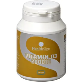 Health Sign Vitamin D3 2000 IU 120tabs