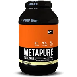 QNT Metapure Zero Carb Whey Isolate Protein Powder Milk Vanilla 2kg