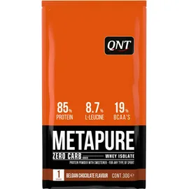 QNT Metapure Zero Carb Whey Isolate Protein Belgian Chocolate 30gr