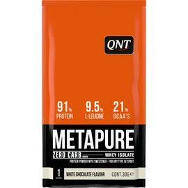 QNT Metapure Zero Carb Whey Isolate Protein White Chocolate 30gr