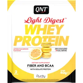 QNT Light Digest Whey Protein  Lemon Makaroon 40gr