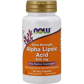 Now Foods Alpha Lipoic Acid 600mg 60 Veget.caps