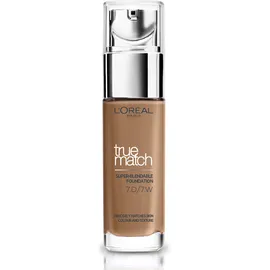 L'Oreal Paris True Match Super-Blendable Foundation 7.D/7.W Golden Amber 30m
