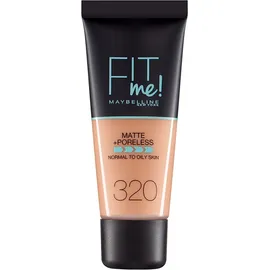Maybelline Fit Me Matte & Poreless Liquid Foundation For Normal To Oily Skin 320 Natural Tan 30ml