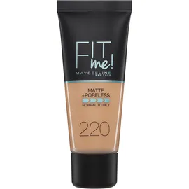 Maybelline Fit Me Matte + Poreless Foundation 220 Natural Beige 30ml