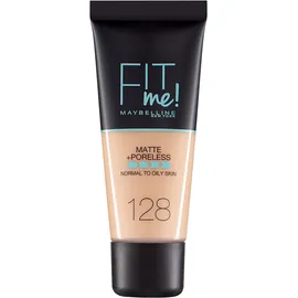 Maybelline Fit Me Matte + Poreless Foundation 128 Warm Nude 30ml
