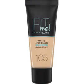 Maybelline Fit Me Matte + Poreless Foundation 105 Natural Ivory 30ml
