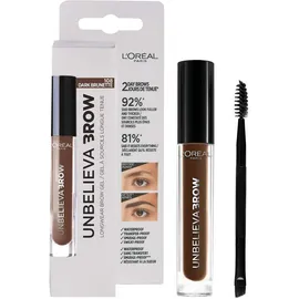 L'Oreal Paris Unbelieva Longwear Brow Gel 108 Dark Brunette 3.4ml
