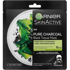 Garnier Skin Active Pure Charcoal Black Tissue Mask 28gr