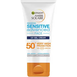 Garnier Ambre Solaire Sensitive Advanced Face Gel Cream SPF50+ 50ml
