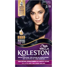 Wella Koleston Blue Black Βαφή Μαλλιών Νο 2/8 Μαύρο Μπλε, 50ml