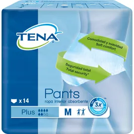 Tena Pants Plus Medium Πάνα - Εσώρουχο μιας Χρήσης 14τμχ