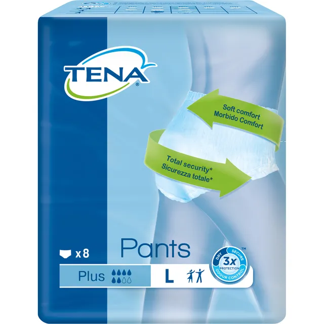Tena Pants Plus Large Πάνα - Εσώρουχο μιας Χρήσης 8τμχ - Fedra