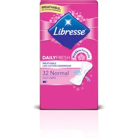 Libresse Daily Fresh Σερβιετάκια Normal 32τμx
