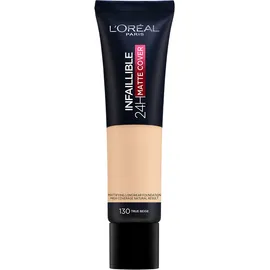 L'Oreal Paris Infaillible 24h Matte Cover Liquid Foundation 130 True Beige 30ml