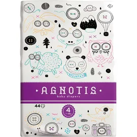 Agnotis Βρεφικές Πάνες No 4 (7-18 Kg) 44τμx