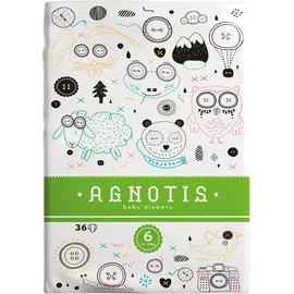 Agnotis Βρεφικές Πάνες No 6 (16-30 Kg) 36τμx