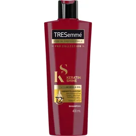 TRESemme Keratin Shine With Marula Oil Shampoo, Σαμουάν για Λέια και Λαμπερά Μαλλιά 400ml