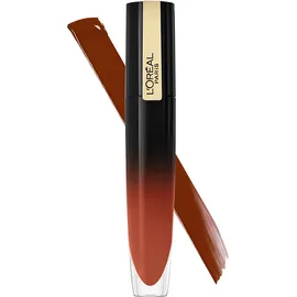 L'Oreal Paris Gloss Rouge Brilliant Signature 304 Be Unafraid Liquid Lip Gloss 6,7ml