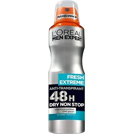 L' Oreal Paris Men Expert Fresh Extreme Spray, 48ωρη ολική προστασία για στεγνή επιδερμίδα 150ml
