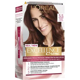 L'Oreal Excellence Creme 5.5 Ακαζού Μαονί 48ml