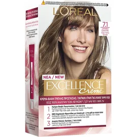 L'Oreal Excellence Creme 7.1 Ξανθό Σαντρέ 48ml