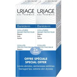 Uriage Bariederm Cica-Lips 2x15ml