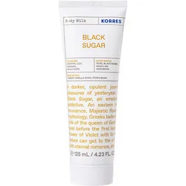 Korres Body Milk Black Sugar Γαλάκτωμα Σώματος 125ml