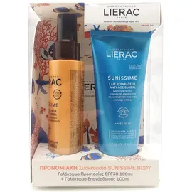 Lierac Set Sunissime Lait Protecteur Anti-Age Global SPF30 100ml & Lierac Sunissime Lait Anti-Age Global Apres Soleil 100ml