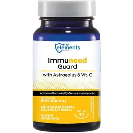 My Elements Immuneed Guard With Astragalus & Vit C 60veg.caps