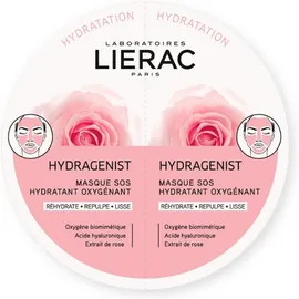 Lierac Duo Masks Hydragenist Masque SOS Hydratant Oxygenant 2x6ml