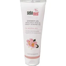 Sebamed Sensitive Skin Shower Gel With Wild Rose & Sweet Almond Oil 250ml