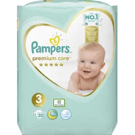 Pampers Premium Care No.3 (6-10kg) 20 Πάνες