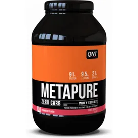 QNT Metapure Zero Carb Whey Isolate Protein Powder Strawberry 908g