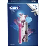 Oral-b Pro 1 750 Pink Design Edition & Θήκη Ταξιδίου 1τμχ