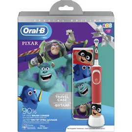 Oral-B Ηλεκτρική Οδοντόβουρτσα Vitality σε Χρώμα Pixar & Travel Case για 3+ χρονών