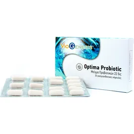 Viogenesis OPTIMA PROBIOTIC 22billion 30enteric coated caps