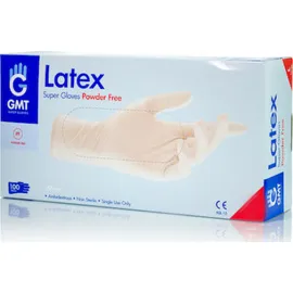GMT Εξεταστικά Γάντια Latex Χωρίς Πούδρα Medium 100τμχ