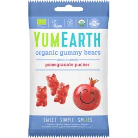 Yumearth Organic Gummy Bears Βιολογικά Ζελεδάκια από Ρόδι 50gr
